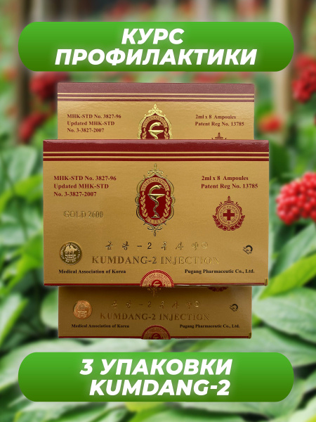 KUMDANG-2 INJECTION Кымдан 2 натуральный корейский препарат, экстракт ...