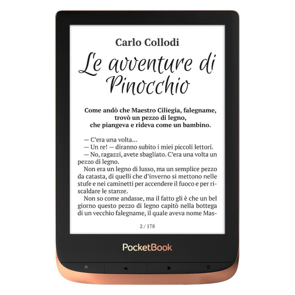 Электронная книга Pocketbook 632 (Touch HD 3) Spicy Copper, Монохромный ...