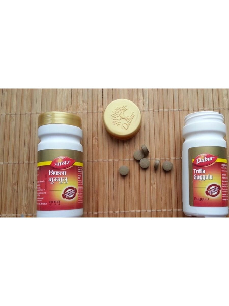Трифала Гуггул Дабур (Trifla Guggulu) Dabur, 40 таб - купить с ...