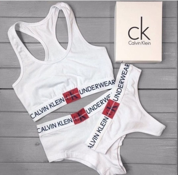 Комплект белья Calvin Klein Underwear - купить с доставкой по выгодным ...