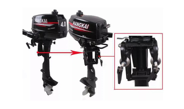 Лодочный мотор Ханкай (Hangkai) 4 HP 2-тактный - купить по выгодной ...