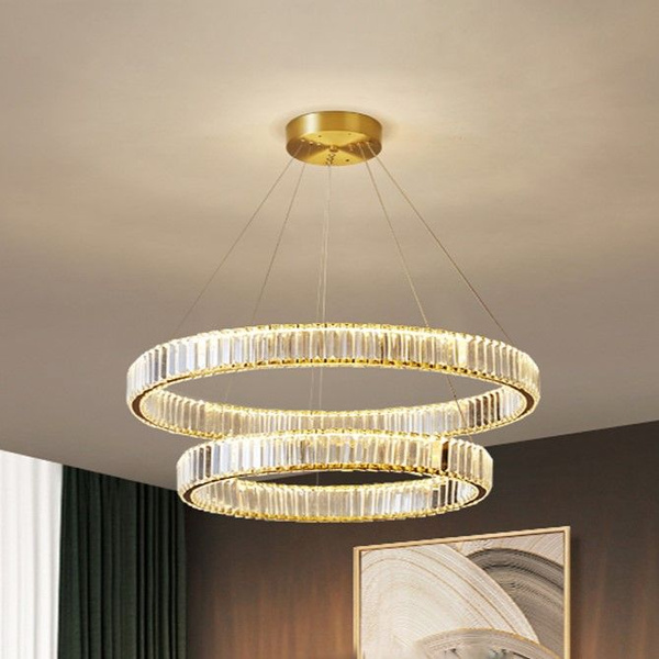 Люстра подвеснаяКольца круги кольцевая светодиодная_2_1_400, LED ...
