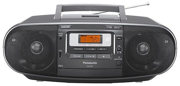 Магнитола Panasonic RX-D55EE с SW, AM-радио - купить по доступной цене ...