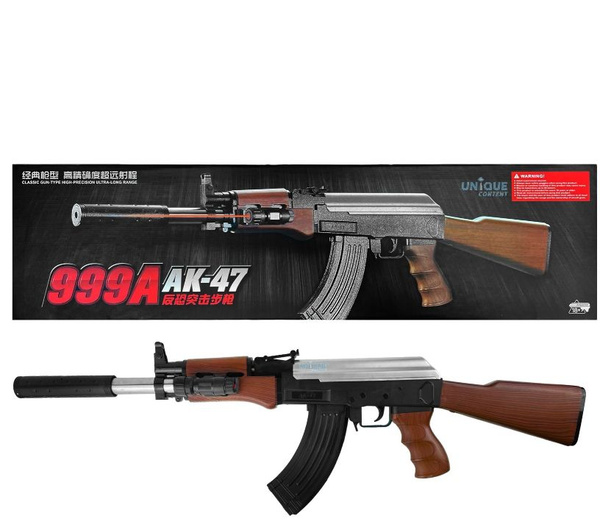 Игрушечный АК-47 999А - купить с доставкой по выгодным ценам в интернет ...