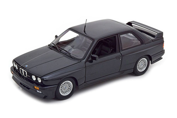 Модель коллекционная bmw e30 m3 1987 black metallic / бмв е30 м-пакет ...