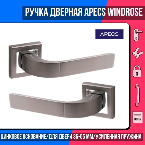 Ручка дверная межкомнатная apecs