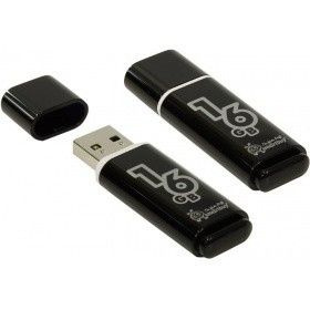 USB-флеш-накопитель Smart Smartbuy Флешка 16Gb Glossy series Black ...