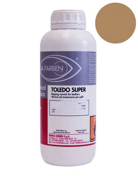 Краска проникающая для кожи Toledo Super 1000 мл. Цвет: Кэмел 33025 ...