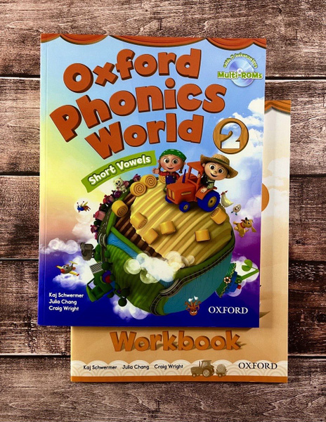 Oxford Phonics World Level 2. Полный комплект. Student Book + Workbook ...