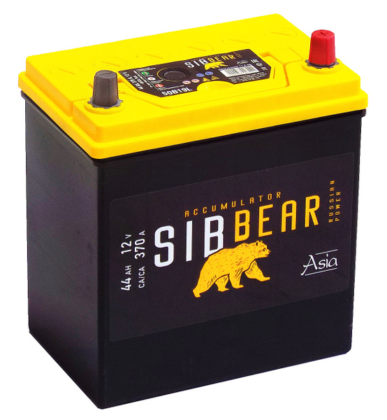 Аккумулятор автомобильный sibbear Аккумулятор ASIA 44 Ач купить по ...