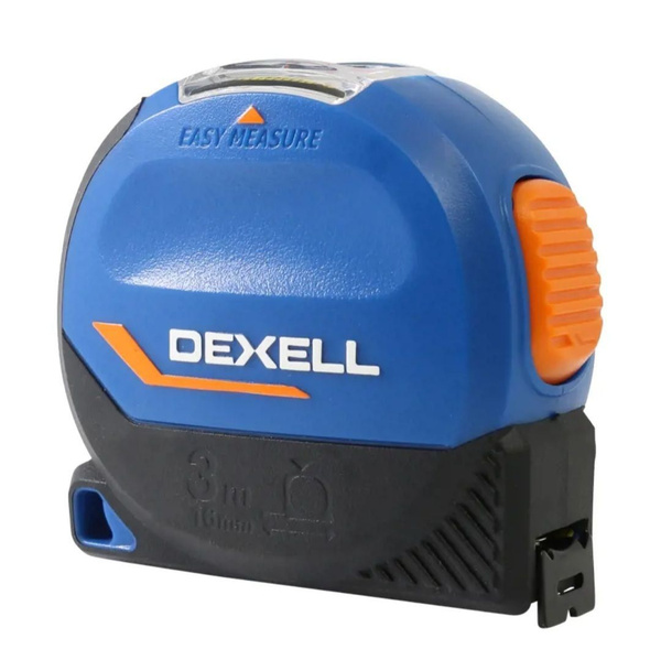 Измерительная рулетка Бытовая DEXELL 3 м х 16 мм купить по низкой цене ...