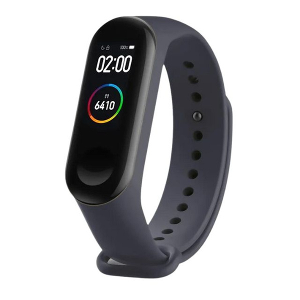 Ремешок для фитнес-браслета Xiaomi Mi Band 6/7, темно-серый ...