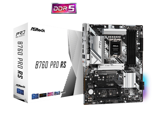 ASRock Материнская плата B760 PRO RS DDR5 купить на OZON по низкой цене ...