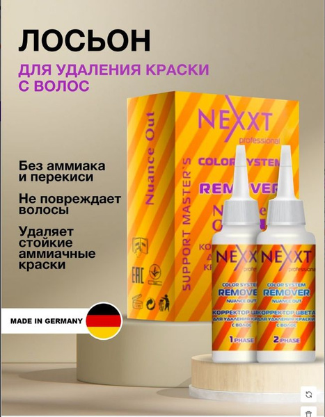 Смывка / Средство для деликатного удаления краски с волос - купить с ...