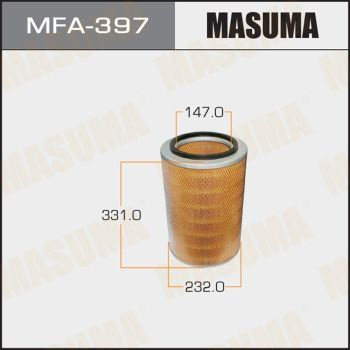 Фильтр воздушный Masuma MFA-397 - купить по выгодным ценам в интернет ...