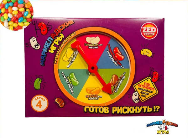Настольная игра ZED CANDY Мармеладские игры 4 серия 120гр - купить с ...