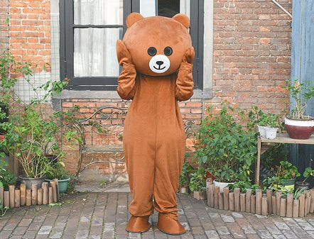 Ростовая кукла Бурый медведь - купить с доставкой по выгодным ценам в ...