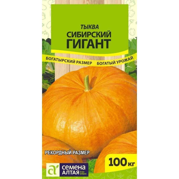 Тыквы Семена Алтая Тыквы - купить по выгодным ценам в интернет-магазине ...