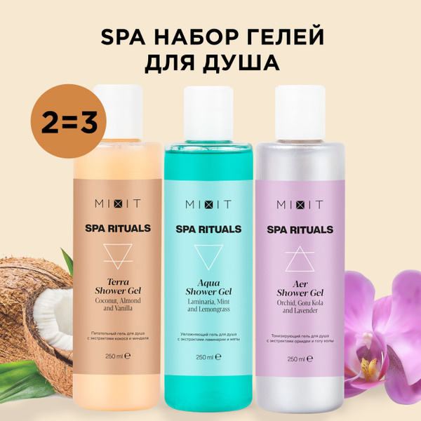 MIXIT Средство для душа, гель, 250 мл - купить с доставкой по выгодным ...