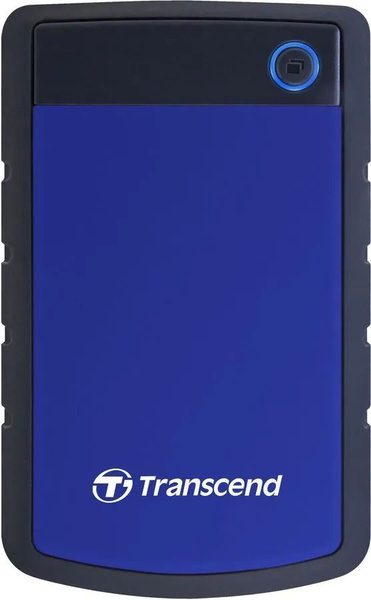 Transcend 2 ТБ Внешний жесткий диск (TS2TSJ25H3B), синий - купить с ...