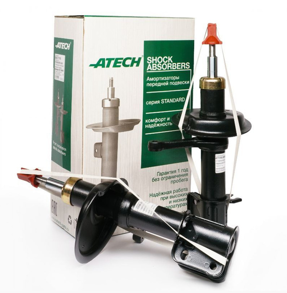 Амортизатор стойки передней подвески ATECH STANDARD-GAS КАЛИНА 1118 (2 ...