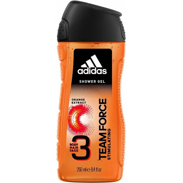 Гель для душа мужской 3в1 Adidas Team Force / 250 мл - купить с ...
