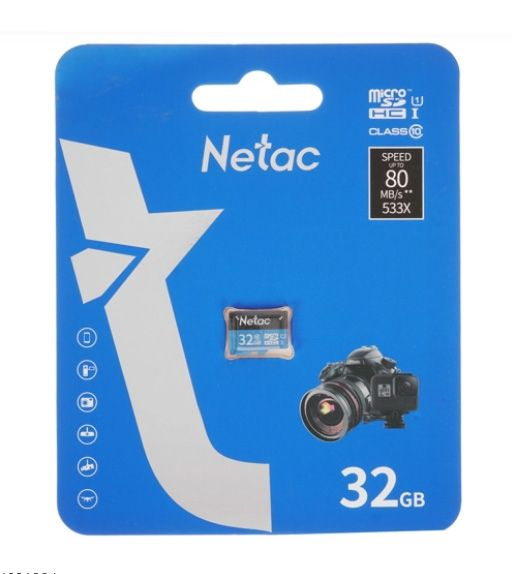 Netac Карта памяти 32 ГБ - купить с доставкой по выгодным ценам в ...