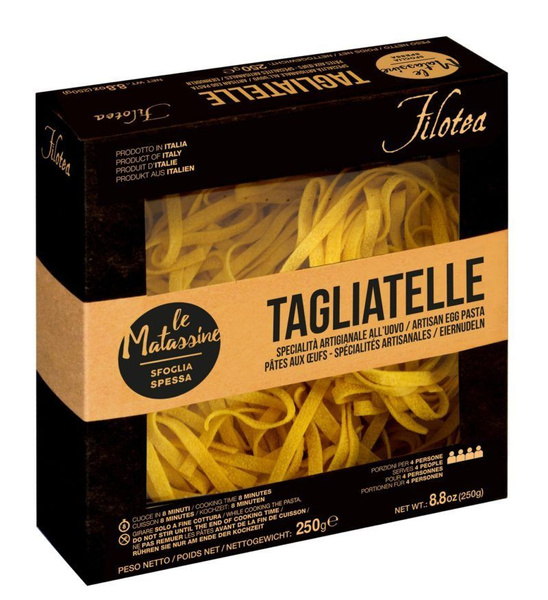 Паста FILOTEA Тальятелле / Tagliatelle 250г - купить с доставкой по ...