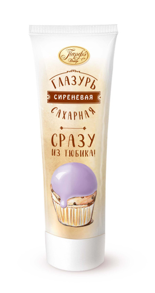 Парфэ декор / Глазурь помадка кондитерская сахарная для выпечки ...