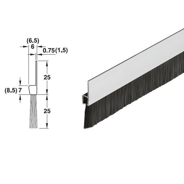 Линейный уплотнитель для ворот. Щеточный уплотнитель для ворот Дорхан. Уплотнитель щеточный sk10.134. Нижний уплотнитель щетка 100мм. Линейный уплотнитель - щетка.