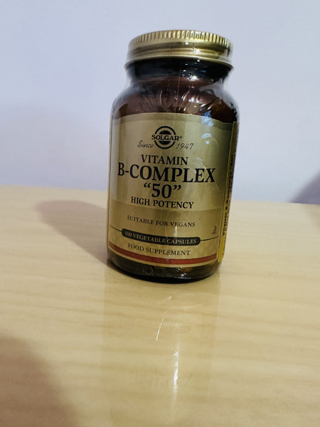 Комплекс витаминов группы В 50, B-Complex 50, Укрепление иммунитета ...