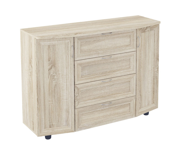 Комод Мир Мебели Комод_км1Сон_Мир Мебели, 120x45x90 см, 4 ящ. - купить ...