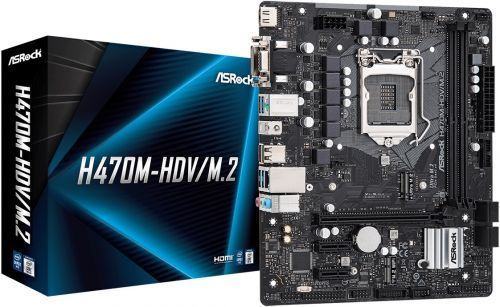 Материнская плата ASRock H470M-HDV/M.2 купить по низкой цене с ...
