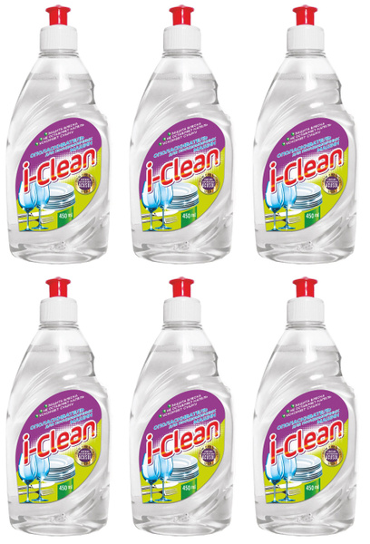 ROMAX Ополаскиватель для посудомоечных машин I-Clean, 450мл, 6уп ...