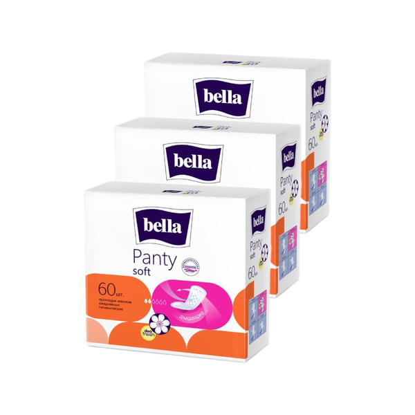 Прокладки ежедневные гигиенические Bella (Белла) Panty Soft, 2 капли ...
