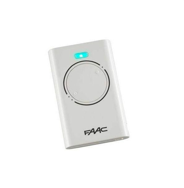 Пульт для ворот белый FAAC XT2 433 SLH LR, пульт для шлагбаума и ворот ...