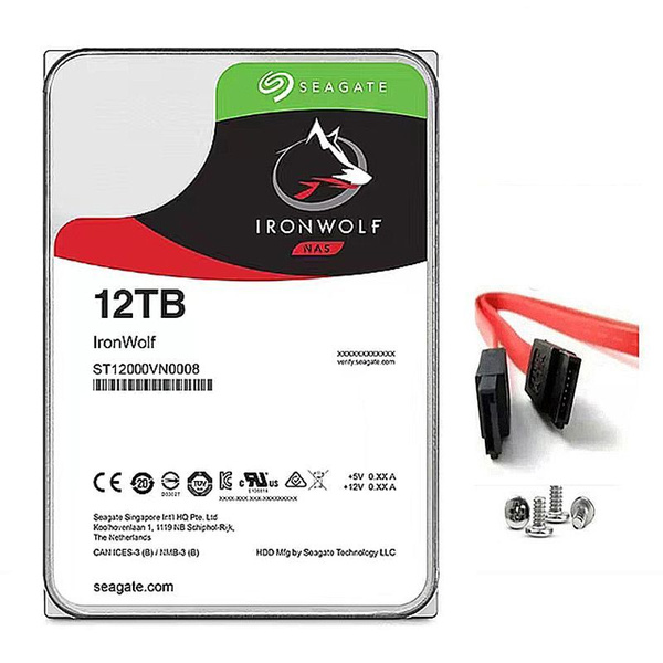 12 ТБ Внутренний жесткий диск Seagate IronWolf-1 (ST12000VN0008 ...