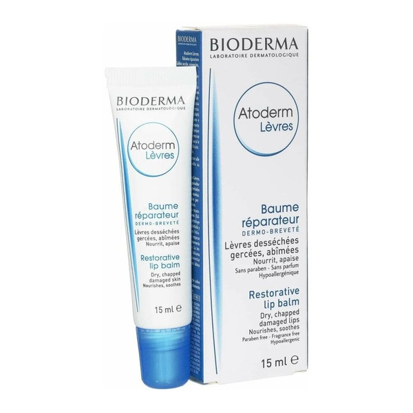 Bioderma Atoderm Levres Питательный бальзам для губ, 15 мл купить на ...