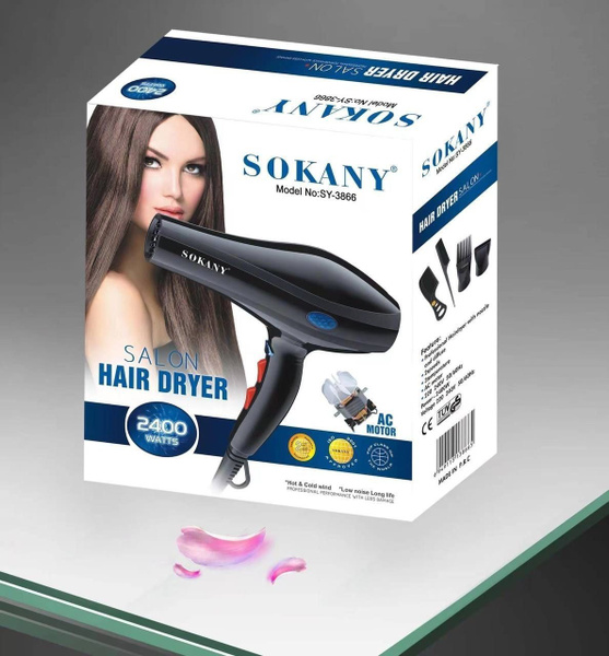 Фен для волос SOKANY Супермощный фен для волос/PROFESSIONAL/Для прямых ...