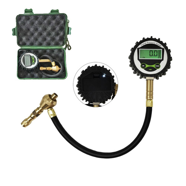 манометр для шин ATsafepro Цифровой манометр давления в шинах 200 psi ...
