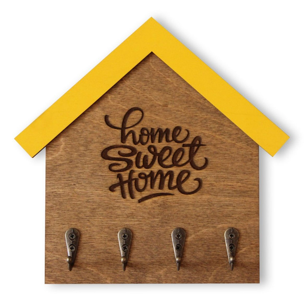 Ключница настенная Home sweet home - купить с доставкой по выгодным ...