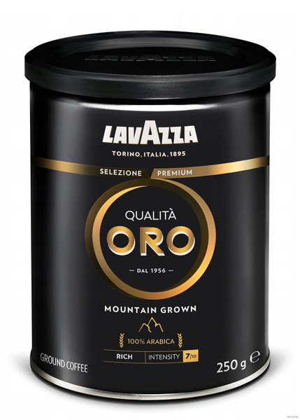 Кофе молотый Lavazza Qualita Oro Mountain Grown жестяная банка 250 г ...