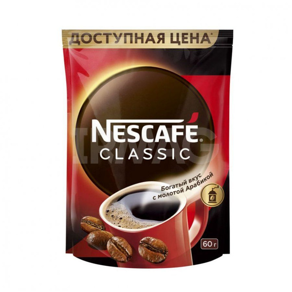 NESCAFE Кофе растворимый Classic, 60 г - купить с доставкой по выгодным ...