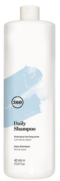 360 HAIR PROFESSIONAL Шампунь ежедневный для волос Shampoo Daily 450 мл ...
