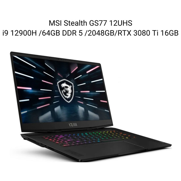 Игровой ноутбук MSI GS77, черный купить по низкой цене: отзывы, фото ...
