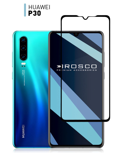 Защитное стекло на Huawei P30 (Хуавей П30) с олеофобным покрытием ...