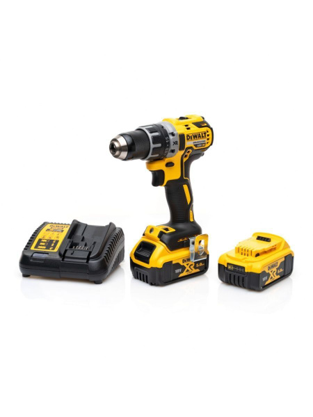 Дрель-шуруповерт DeWalt Аккумуляторная DCD791P2, От аккумулятора ...