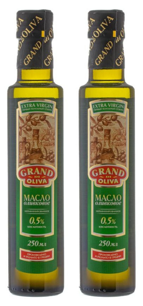 Grand di Oliva Масло оливковое нерафинированное, 250 мл, 2 шт - купить ...