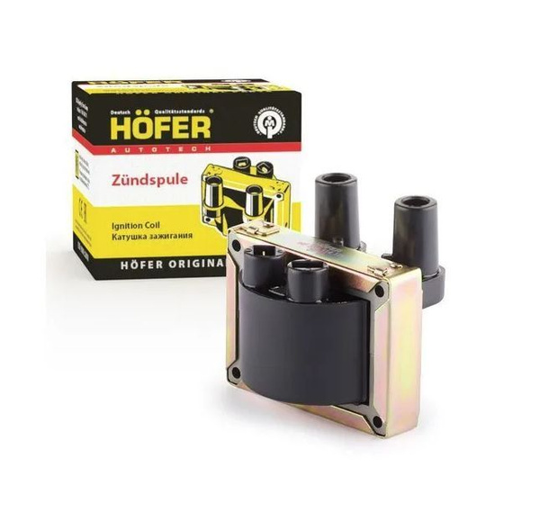 Катушка зажигания ГАЗ, УАЗ, ОКА (дв.ЗМЗ-406,Буран) HF750314 HOFER ...