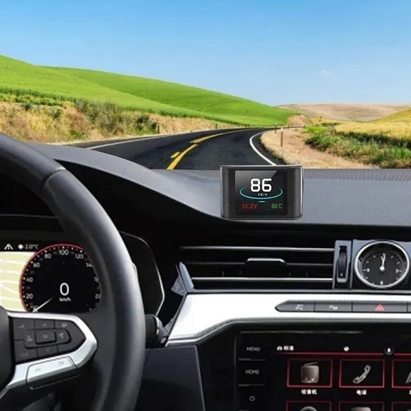 Бортовой компьютер HUD obd (Свободная скобка) цифровой спидометр ...
